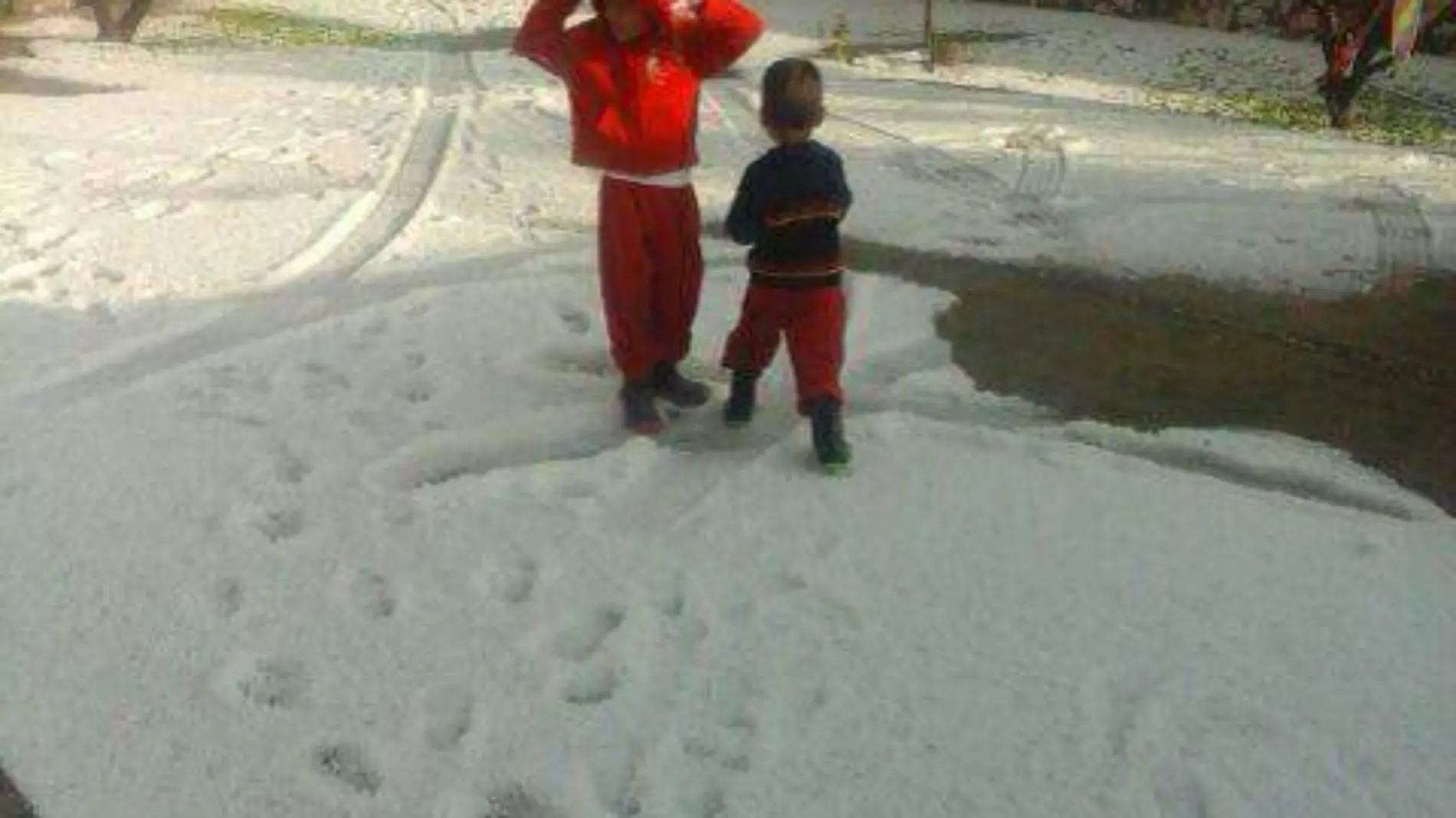 granizada en Sn Francisco Mixtla, Tepeaca. hace media hora